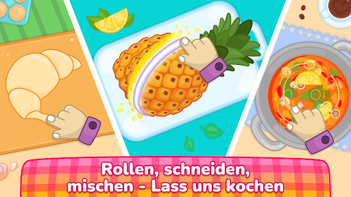 Kochen Spiele für Kinder 2-5