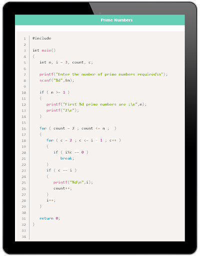 C Programming Code PC