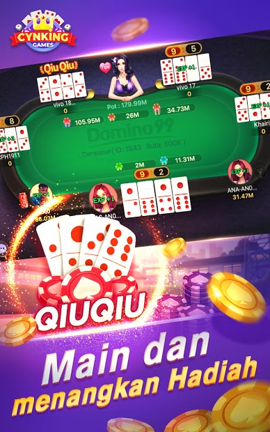 Domino Gaple -QiuQiu Texas Capsa  Slot Online PC