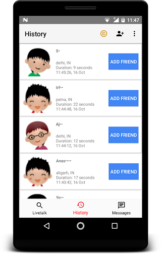 Livetalk - Live Video Chat پی سی