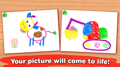 Drawing for Kids Learning Games for Toddlers age 3