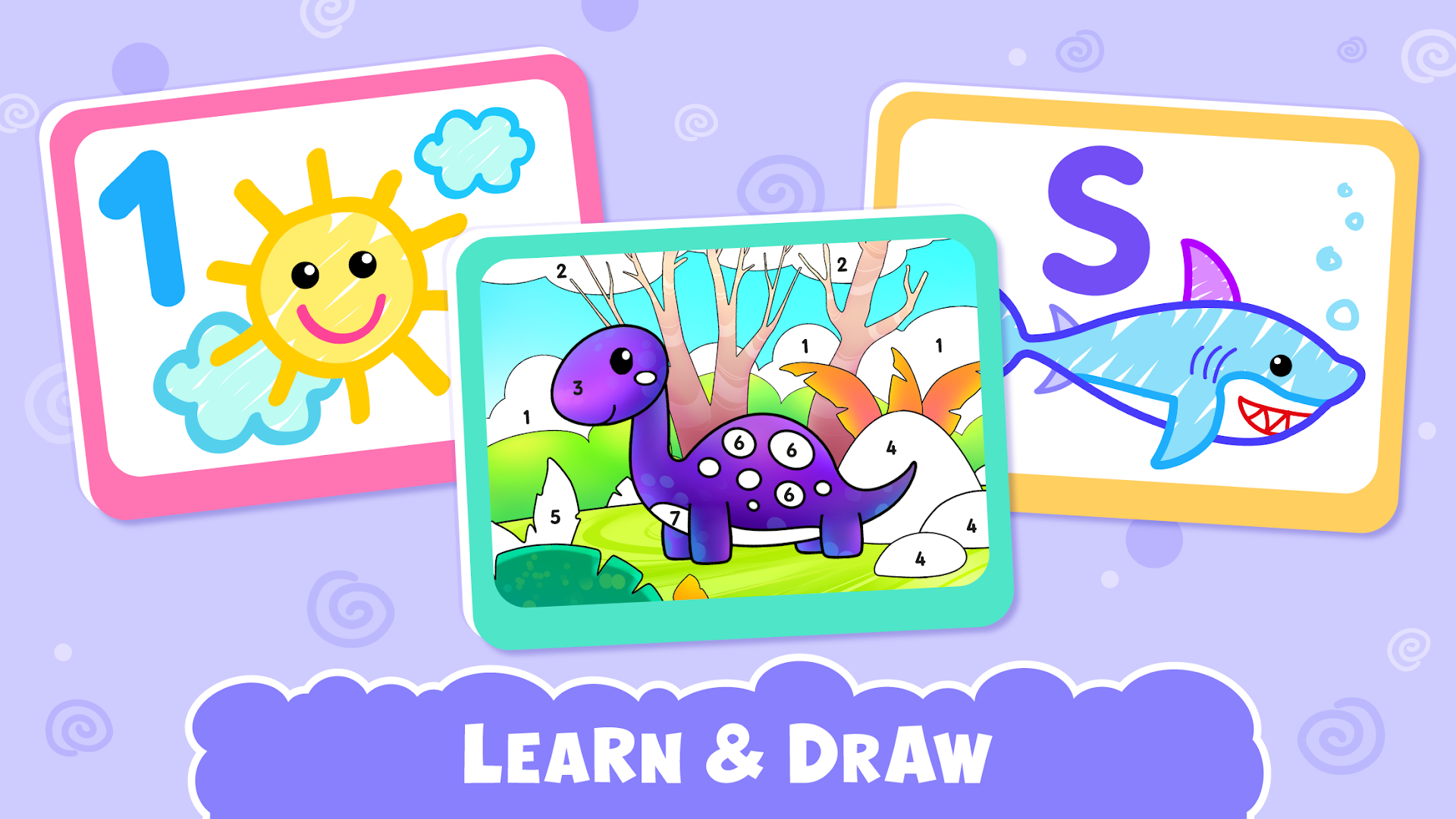 Bini Toddler Drawing Apps! Coloring Games for Kids PC