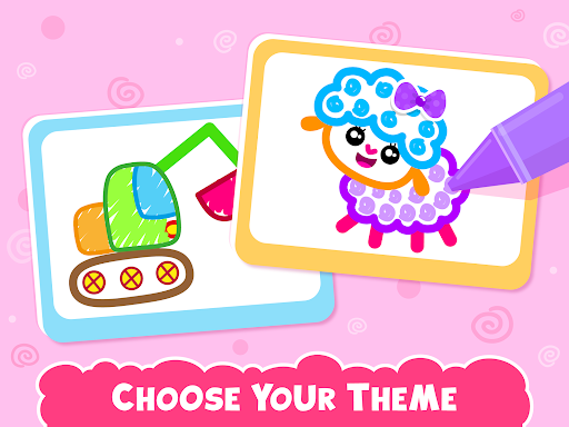 Bini Toddler Drawing Apps! Coloring Games for Kids