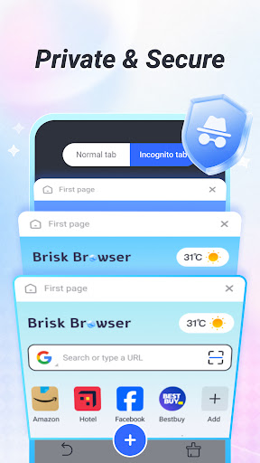 Brisk Browser: Fast & Private电脑版
