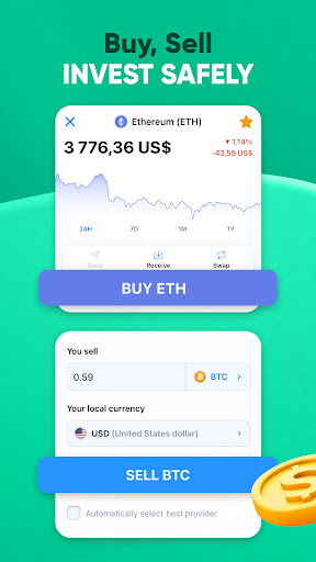 komputer Bitcoin.com Wallet: Buy, Sell