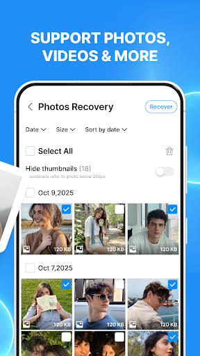 Recovery Lost Photos & Videos PC