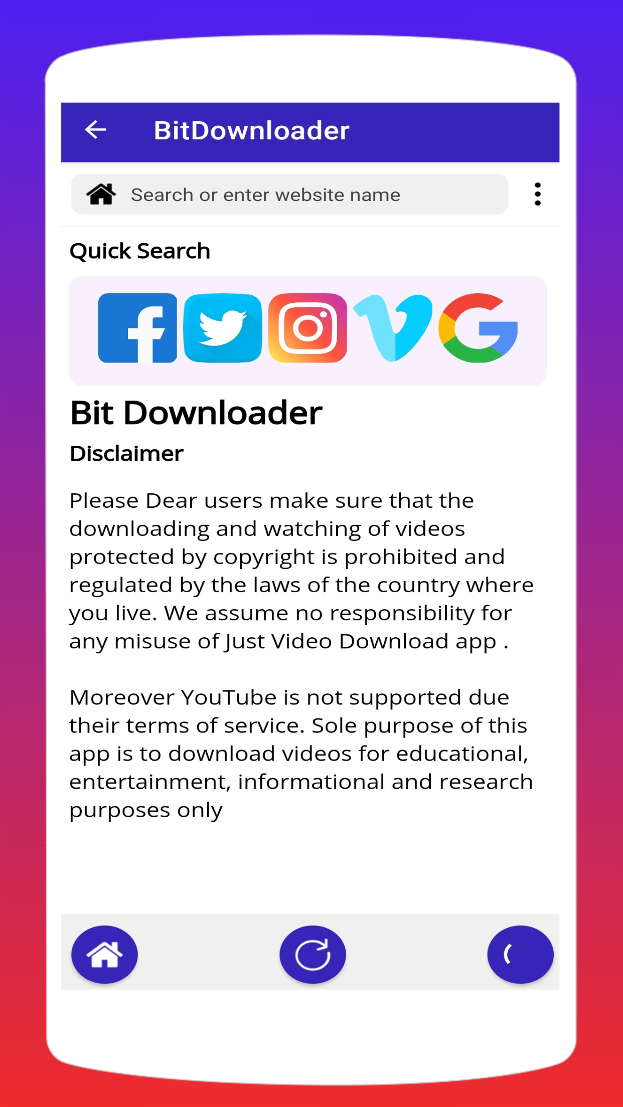 Bitdownloader - Video Download PC