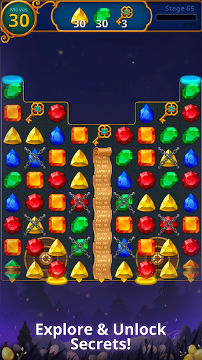 Jewels Magic: Mystery Match3 পিসি