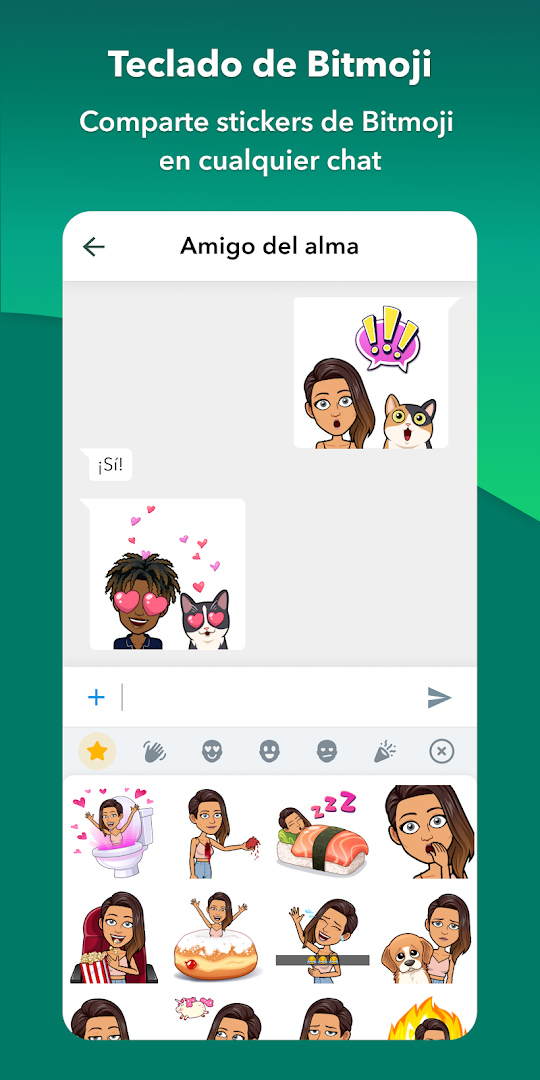 Bitmoji: tu emoji personal PC