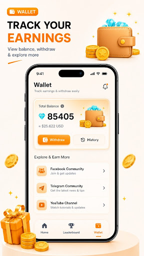 bTreend: Tasks & Rewards পিসি