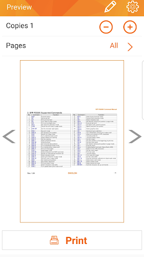 BIXOLON mPrint PC