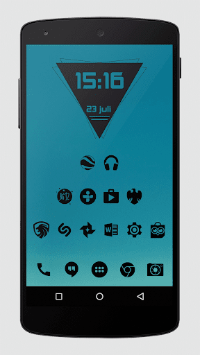 komputer Zwart - Black Icon Pack