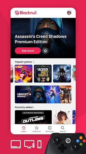 Blacknut Cloud Gaming পিসি