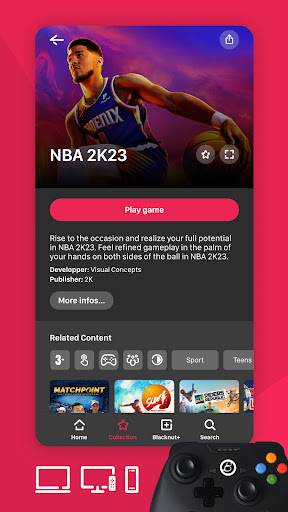 Blacknut Cloud Gaming পিসি