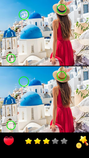 Difference game, spot them all