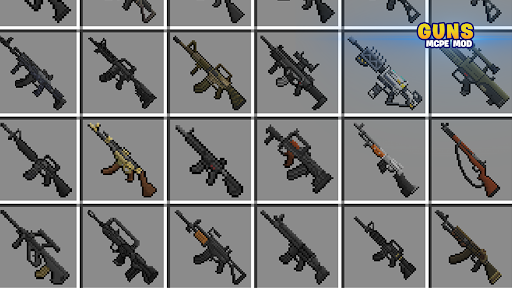 Gun Mod for Minecraft PE پی سی