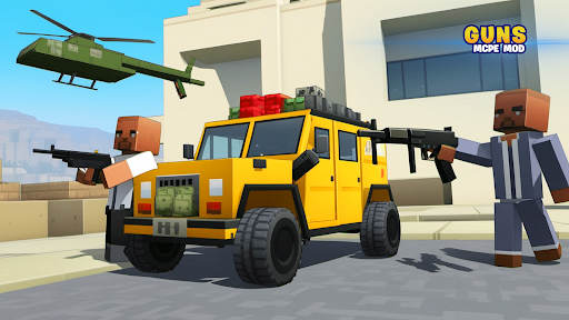Gun Mod for Minecraft PE پی سی