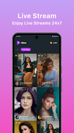 komputer Blaze Live App