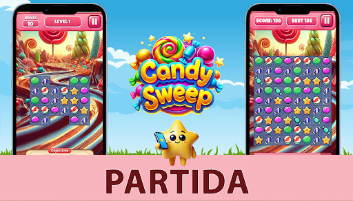 Candy Sweep – Quebra-cabeça para PC