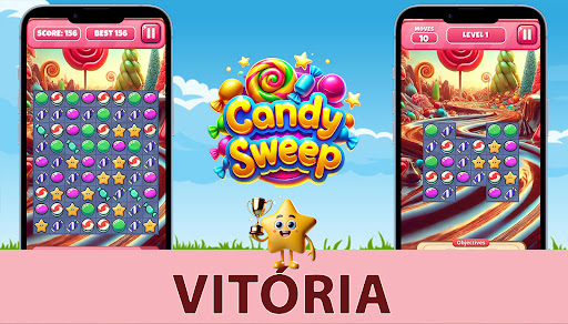 Candy Sweep – Quebra-cabeça para PC