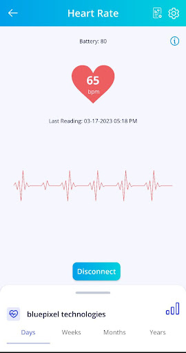 BLE Health+ (BP, HR, Glucose) PC