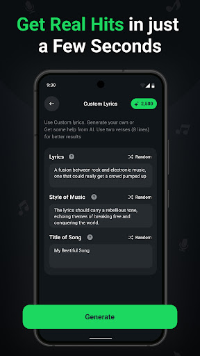 AI Music & Song Generator پی سی