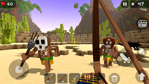 Baixe Craft Parkour: 3D Blocky Race no PC com MEmu