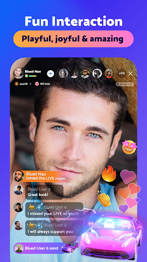 Blued: Gay chat, gay dating & live stream الحاسوب
