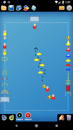 Coach Tactic Board: Futsal