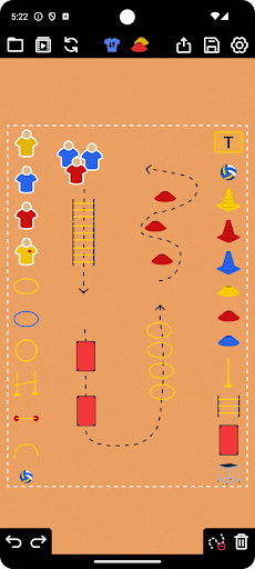 กระดานวางแผนวอลเลย์บอล PC