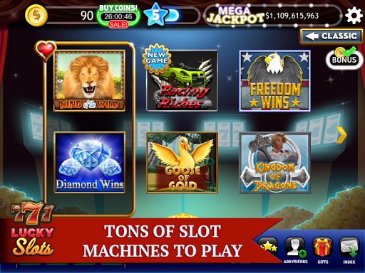 Lucky Slots الحاسوب