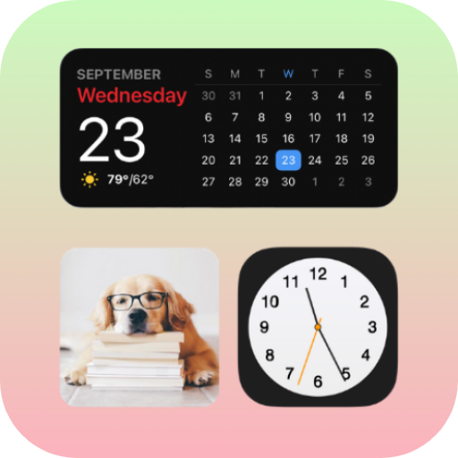 Widgets OS 17 - أدوات ملونة