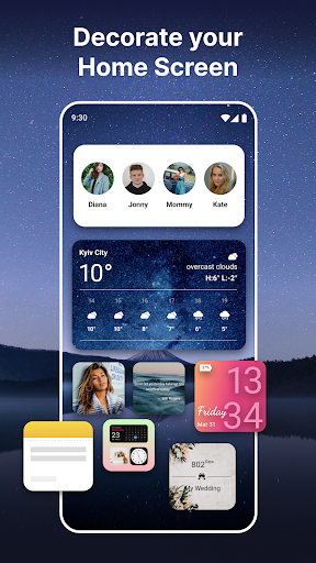 komputer Widgets OS 17 - Color Widgets