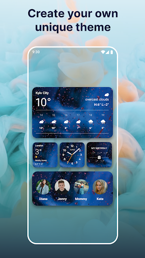 komputer Widgets OS 17 - Color Widgets