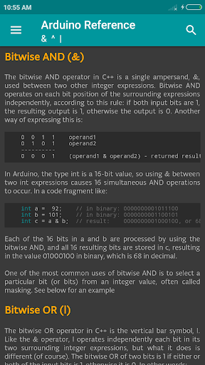 Arduino Language Reference পিসি