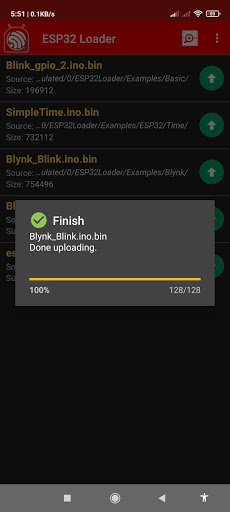 ESP32 Loader (Blynk Uploader) পিসি