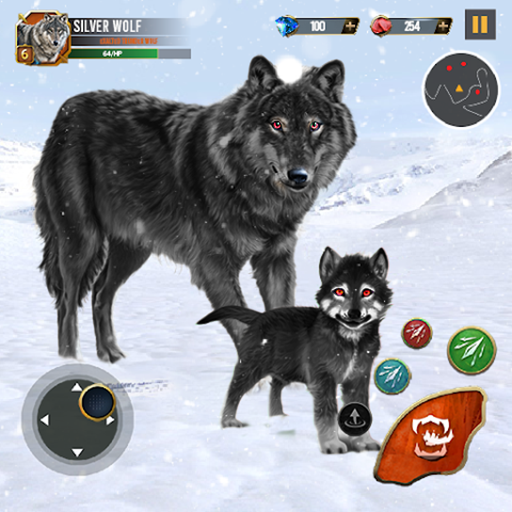 Wild Wolf Simulator Wolf Games পিসি