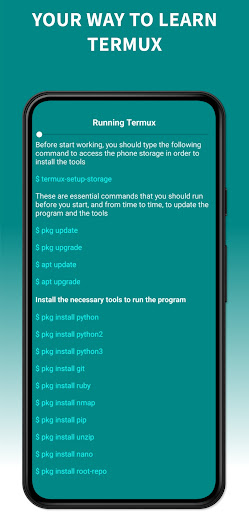 Learn Termux পিসি