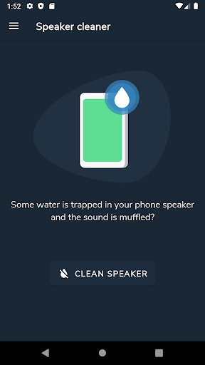 komputer Speaker cleaner - Remove water