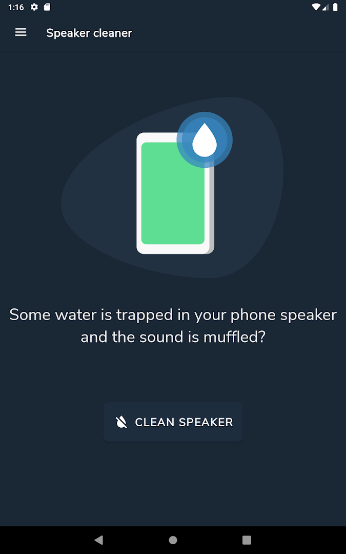 Speaker cleaner - Remove water & fix sound PC