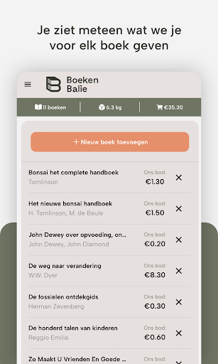 BoekenBalie - Boeken verkopen PC