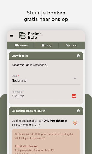 BoekenBalie - Boeken verkopen PC
