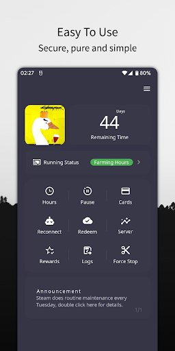 SteamX - Card Farmer for Steam পিসি