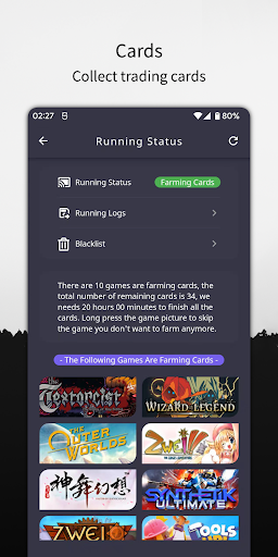 SteamX - Card Farmer for Steam পিসি