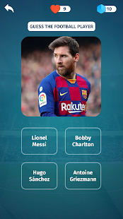 Football Quiz - Guess players, clubs, leagues