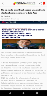 Bolivia Verifica para PC