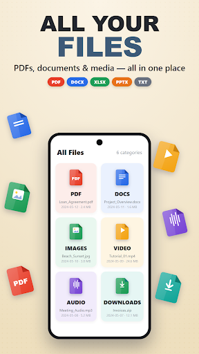 PDF Viewer - File Manager পিসি
