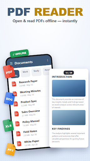 PDF Viewer - File Manager পিসি