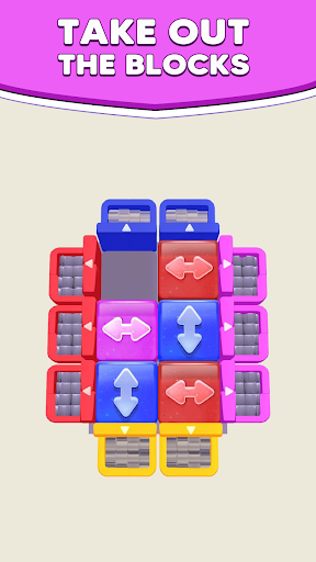 Color Blocks 3D: Slide Puzzle