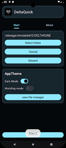 DeltaQuick – 델타룬 런처